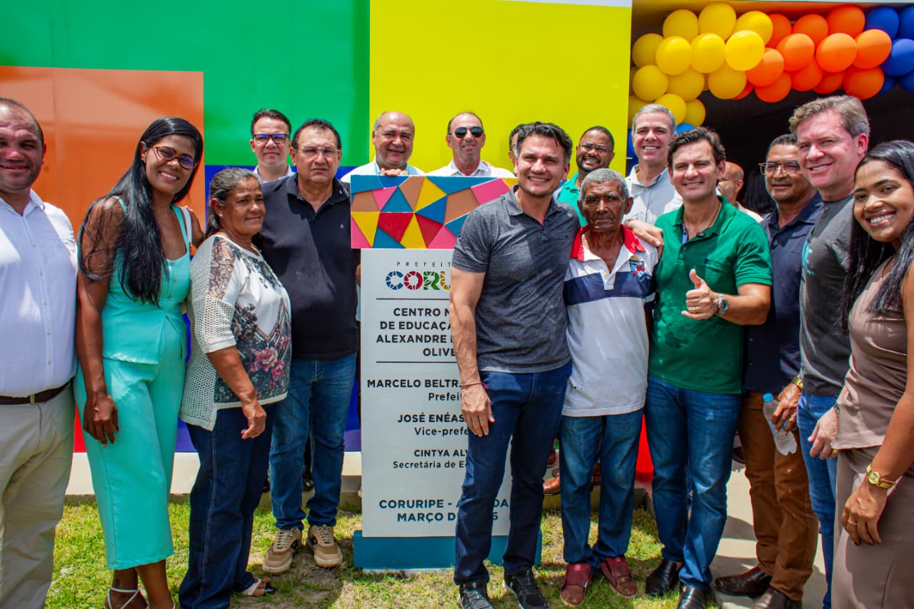 Prefeito Marcelo Beltrão entrega Centro Municipal de Educação Infantil requalificado e reforça qualidade da educação em Coruripe